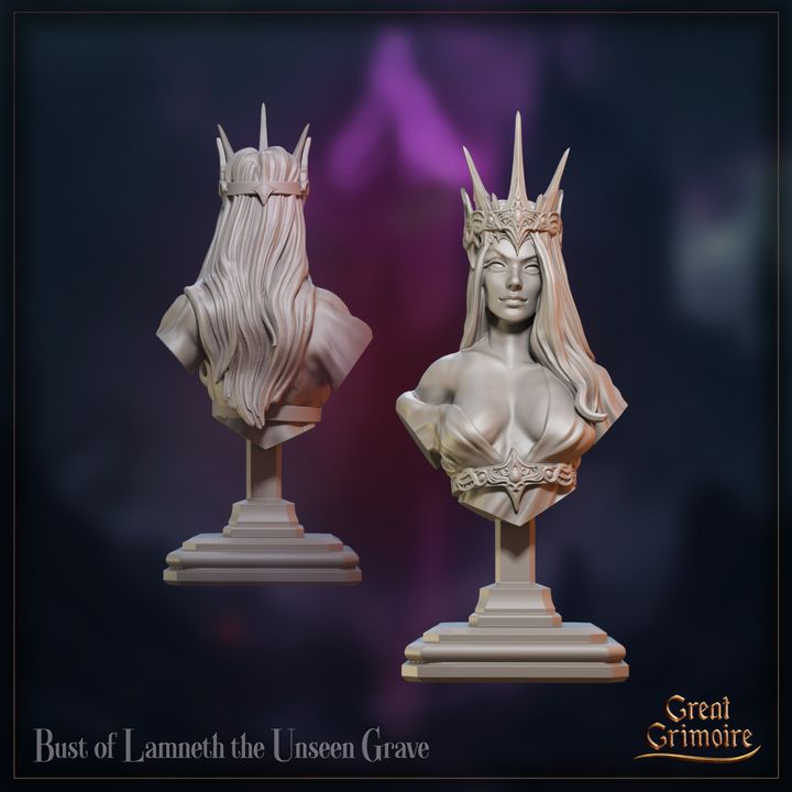 Lamneth the Unseen Grave - Bust