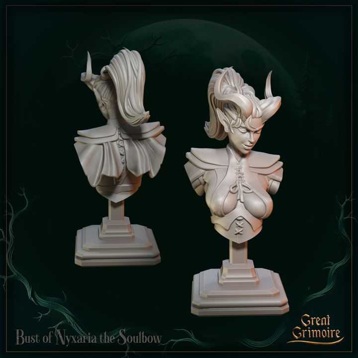 Nyxaria the Soulbow - Bust
