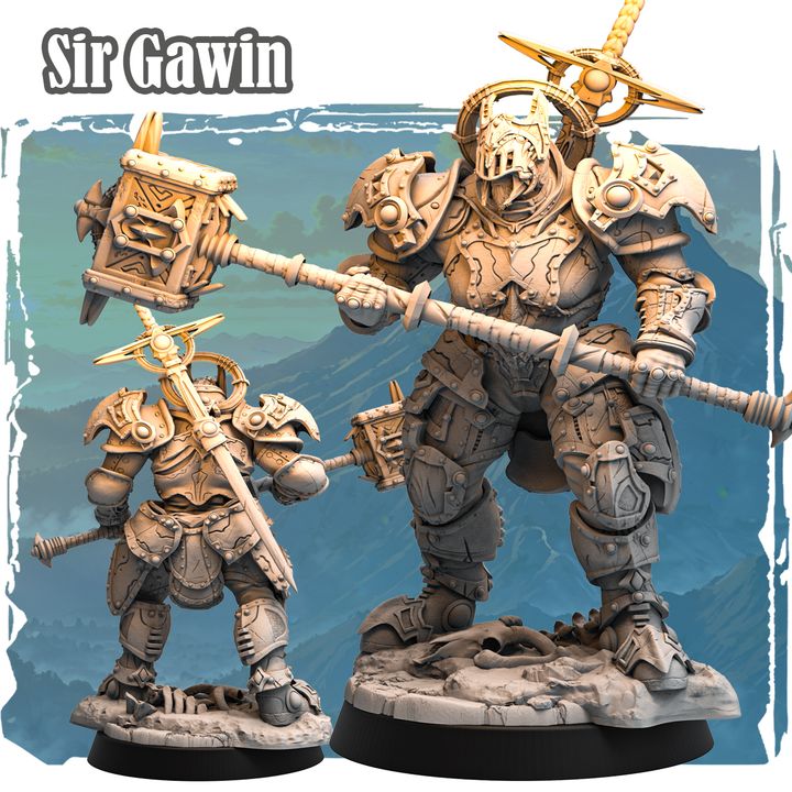 Sir Gawin - Paladin - 35 mm