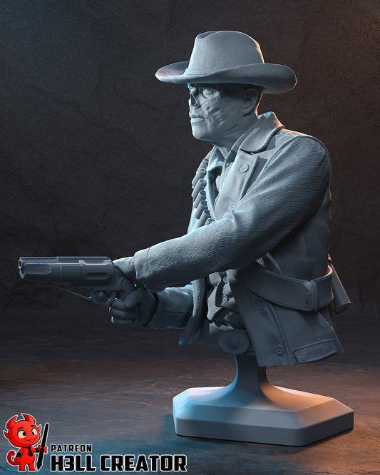 Ghoul Bust - 98mm