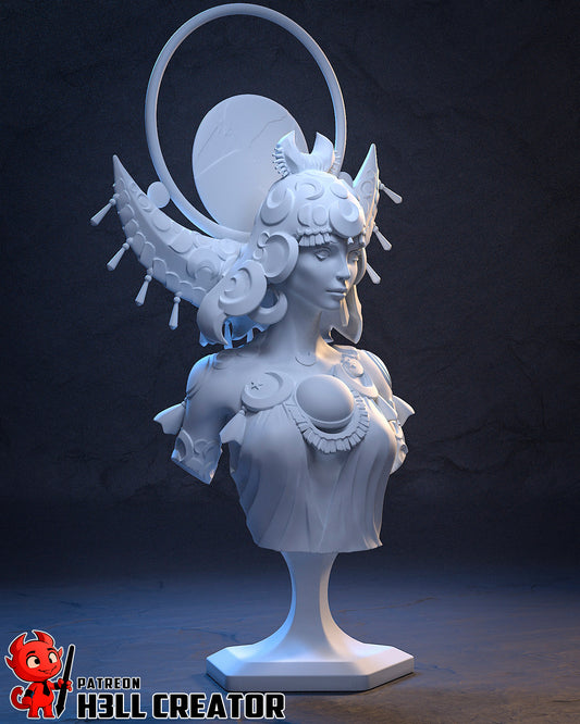 Selene Hades Bust - 125 mm