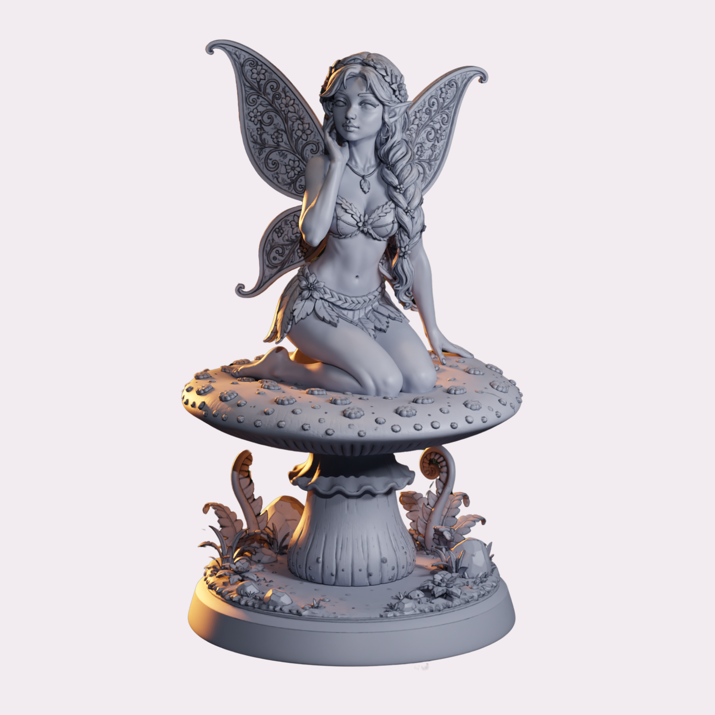 Seralyn - 50 mm - 3D resin figurine