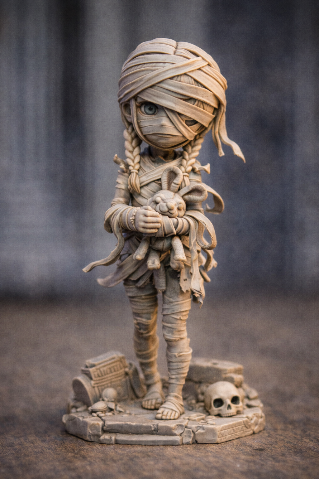 Mummy Lumi - 77 mm - 3D resin figurine