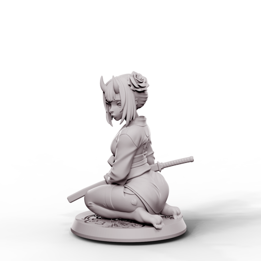 Yumeko - 60mm - 3D resin figurine