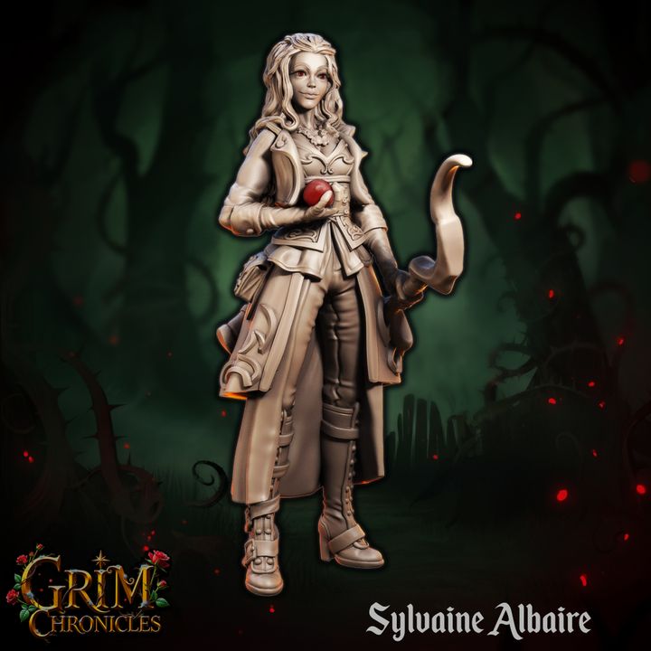 Grim Chronicles - Dark Court Miniatures Set - 35mm