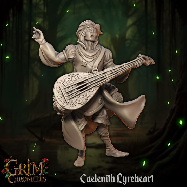 Grim Chronicles - Dark Court Miniatures Set - 35mm