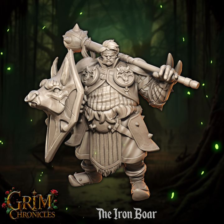 Grim Chronicles - Dark Court Miniatures Set - 35mm