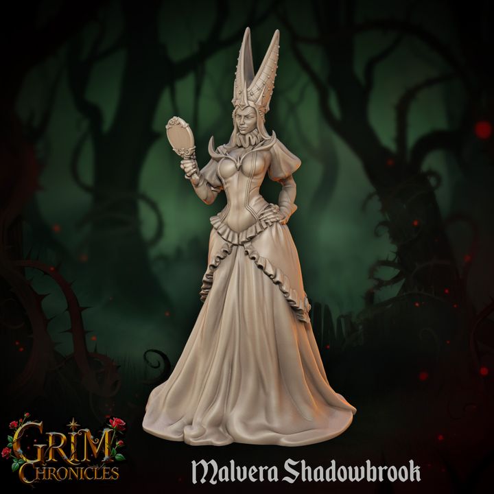 Grim Chronicles - Dark Court Miniatures Set - 35mm