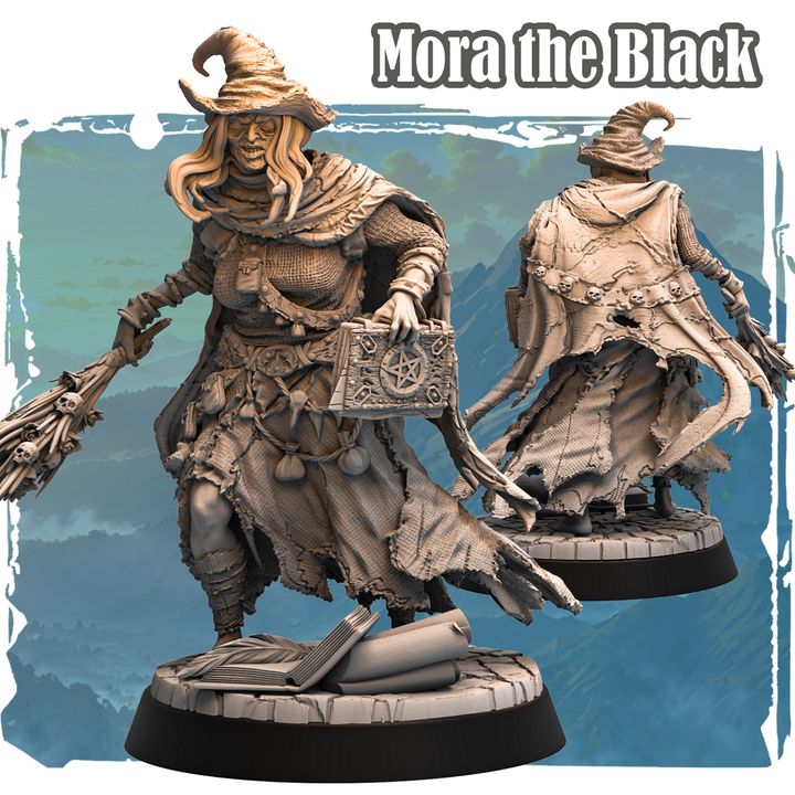 Mora the Black - Witch - 35 mm