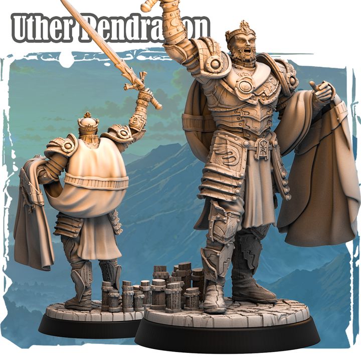 Uther Pendragon - King - 35 mm