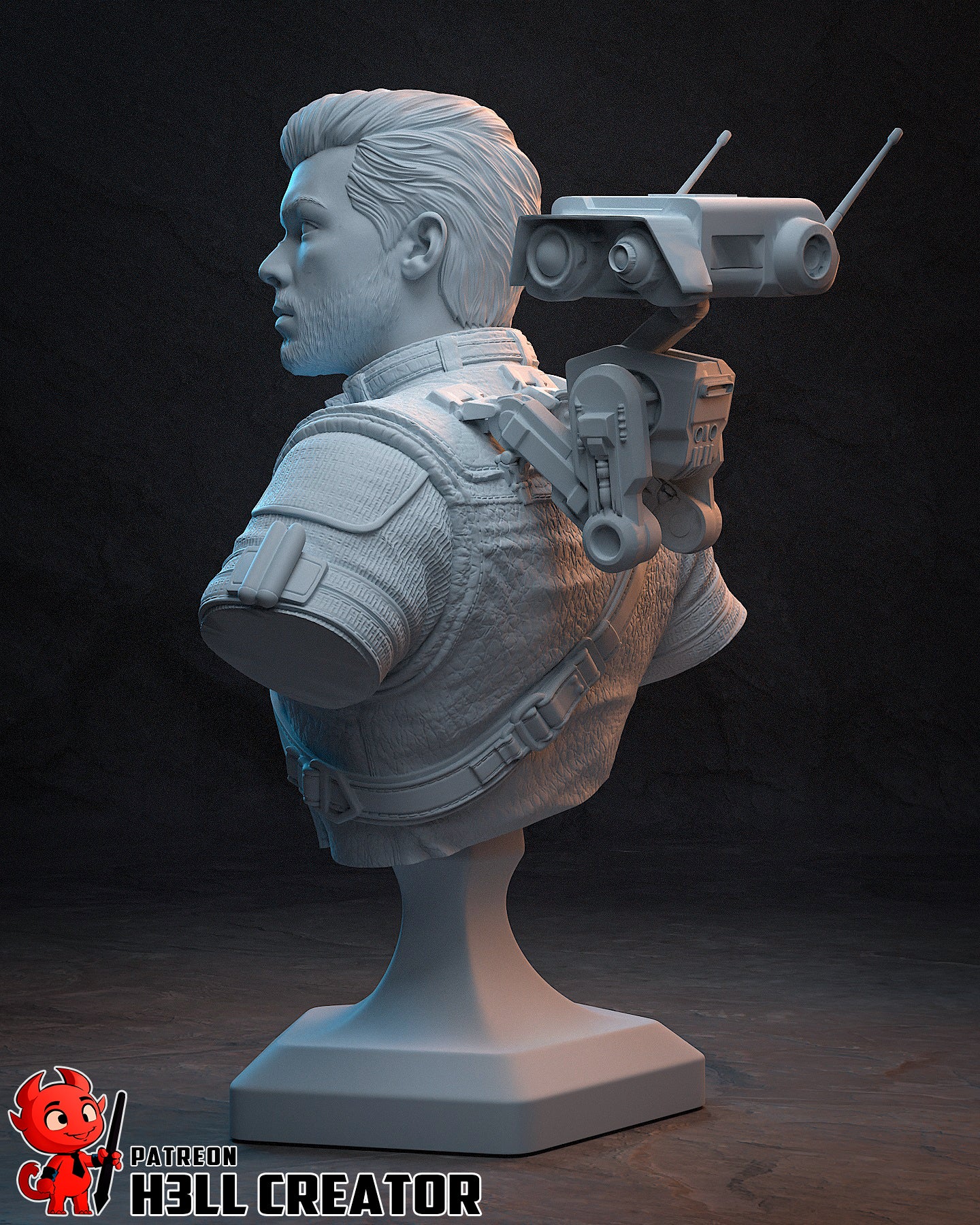 Cal K Bust - 60mm