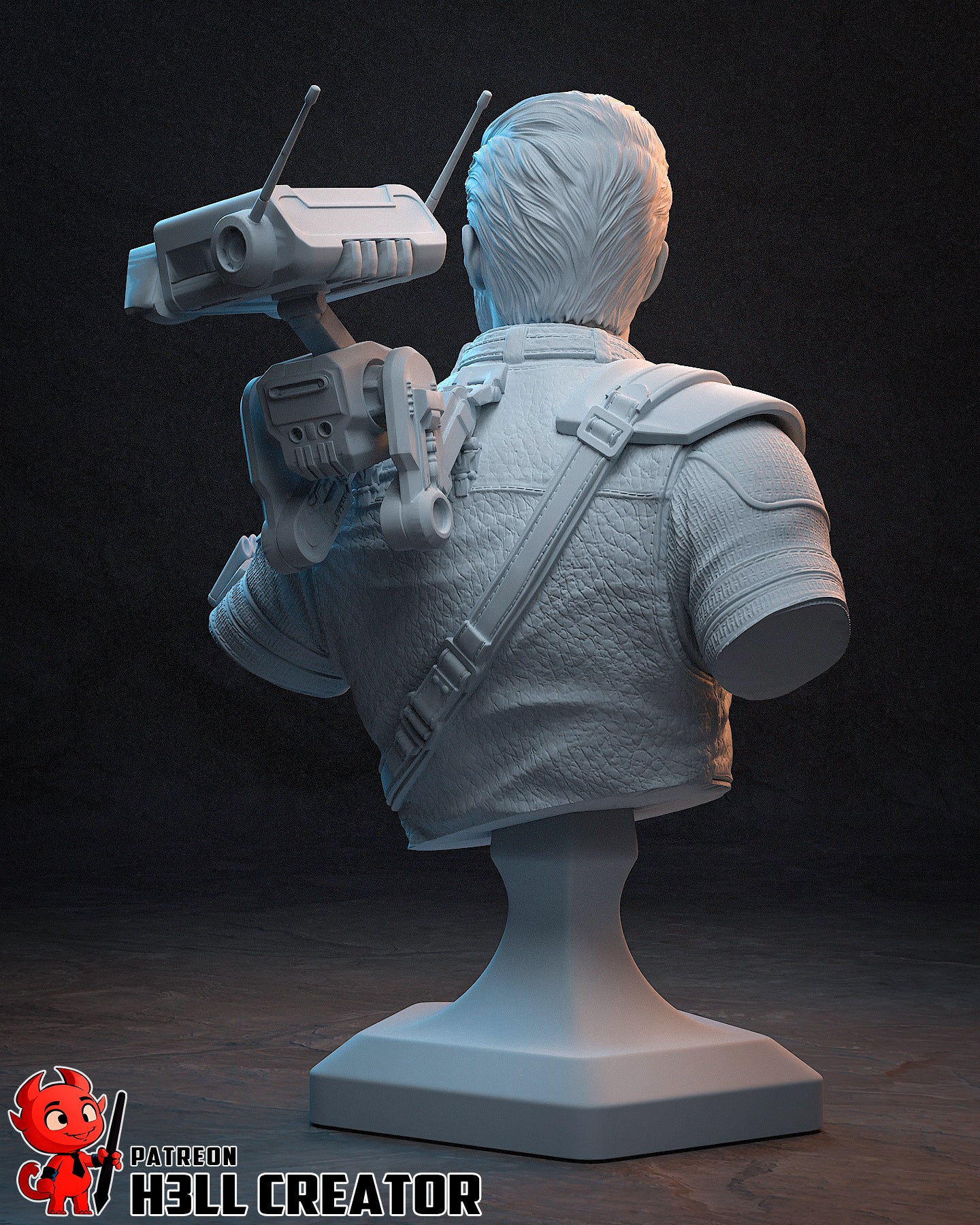 Cal K Bust - 60mm