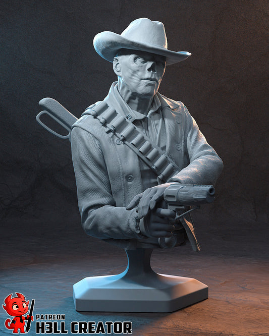 Ghoul Bust - 98mm
