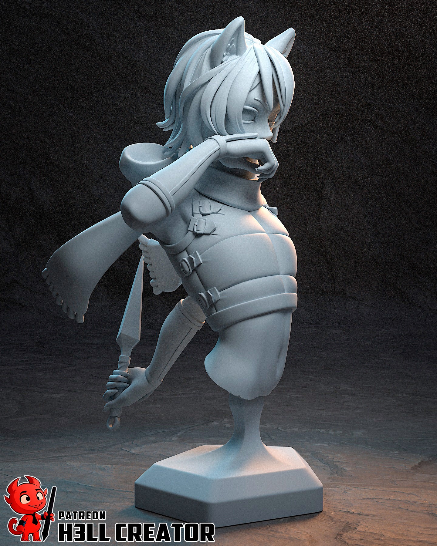 Izutsumi Bust - 90mm