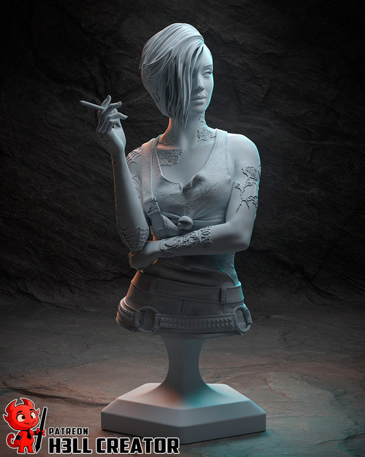 Judy Alvarez Bust - 100mm
