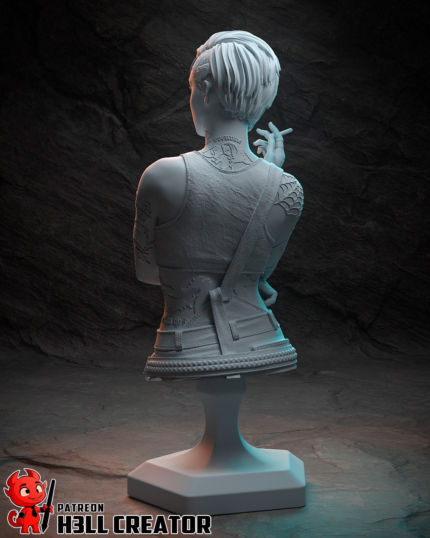 Judy Alvarez Bust - 100mm