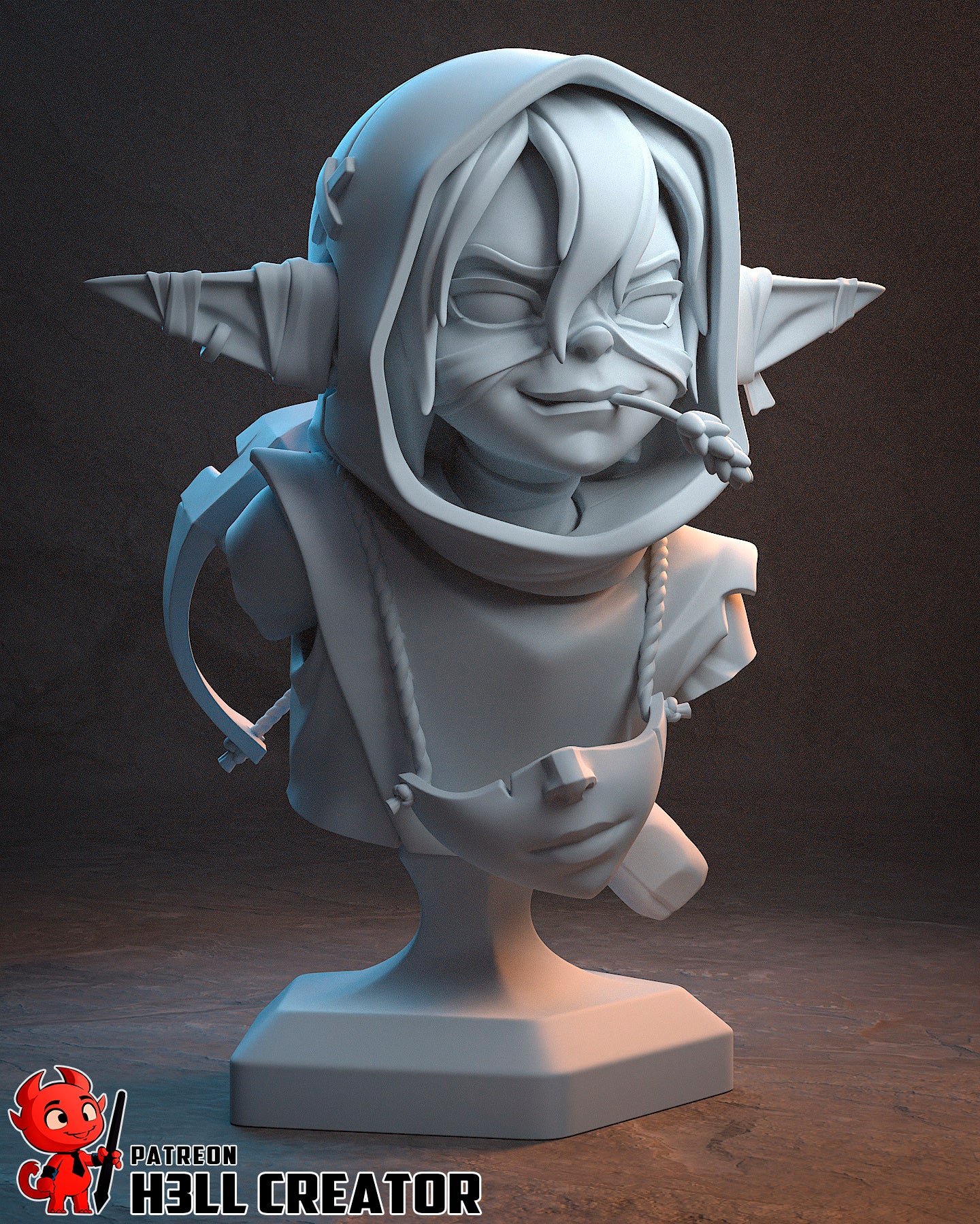 Nott Bust - 60mm