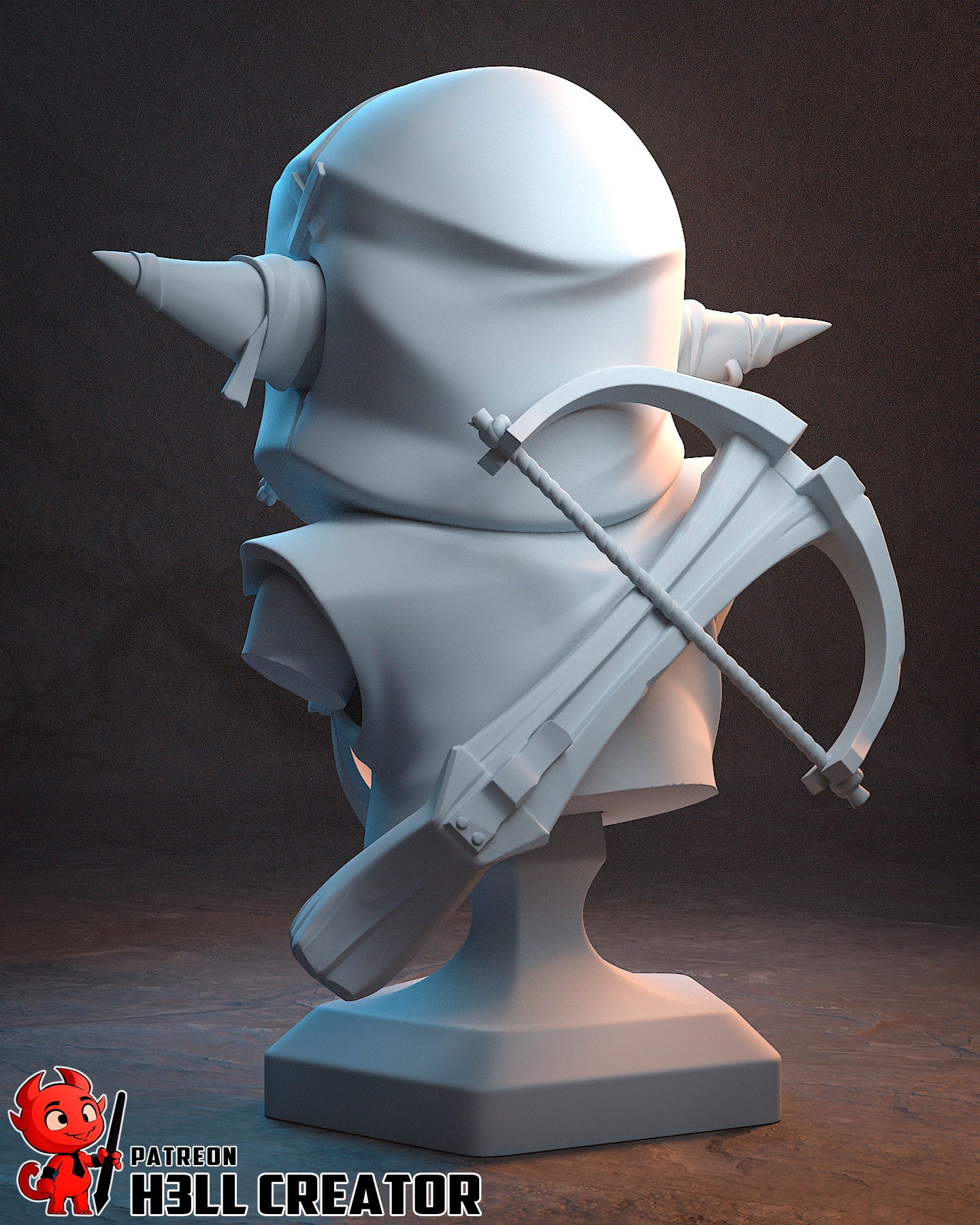 Nott Bust - 60mm