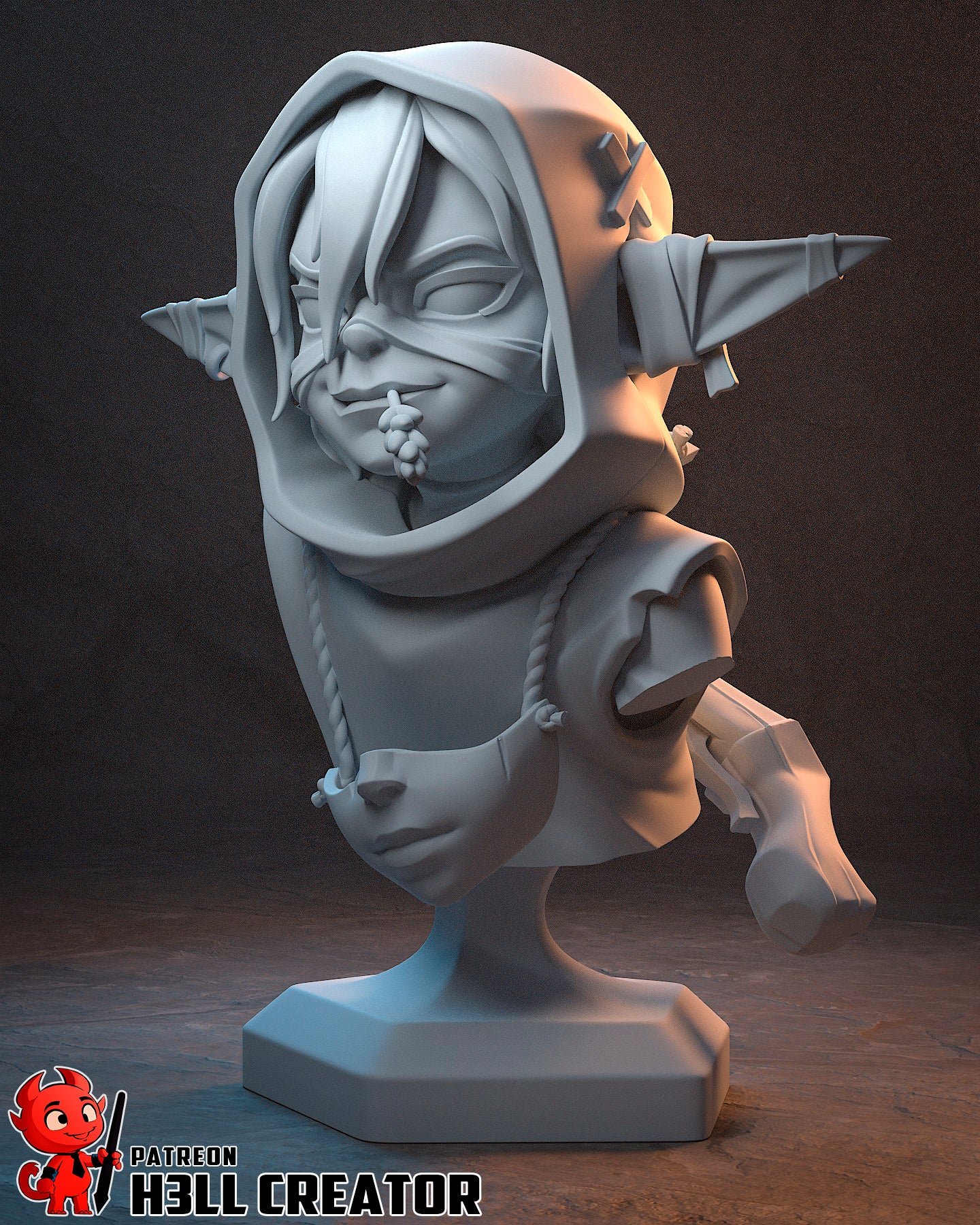 Nott Bust - 60mm