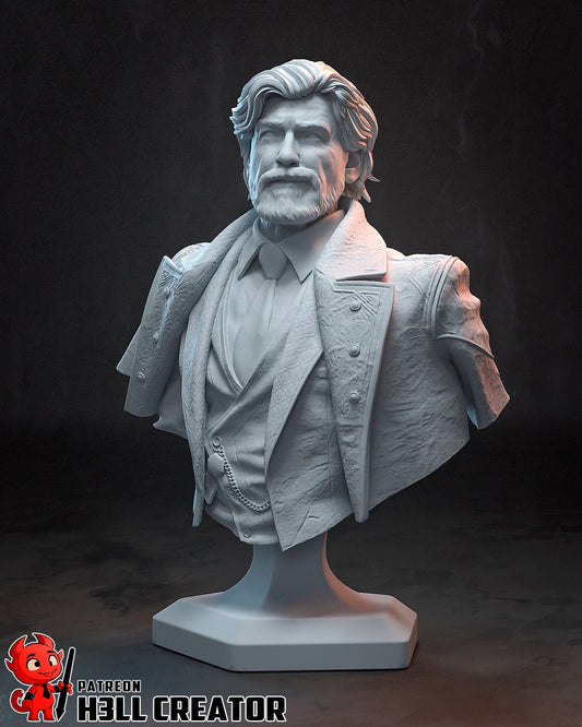 Renoir Bust - 91mm