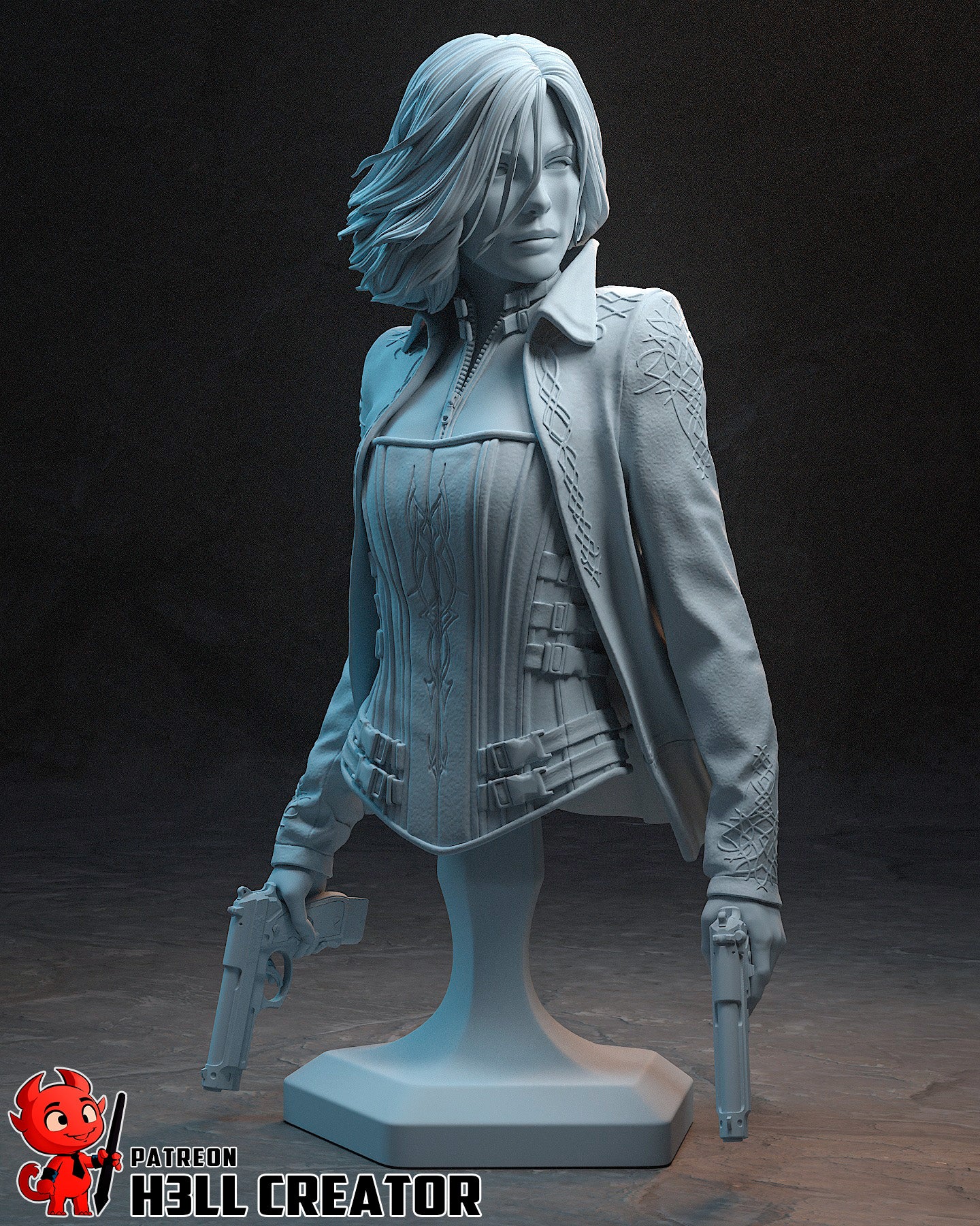 Selene Bust - 108mm