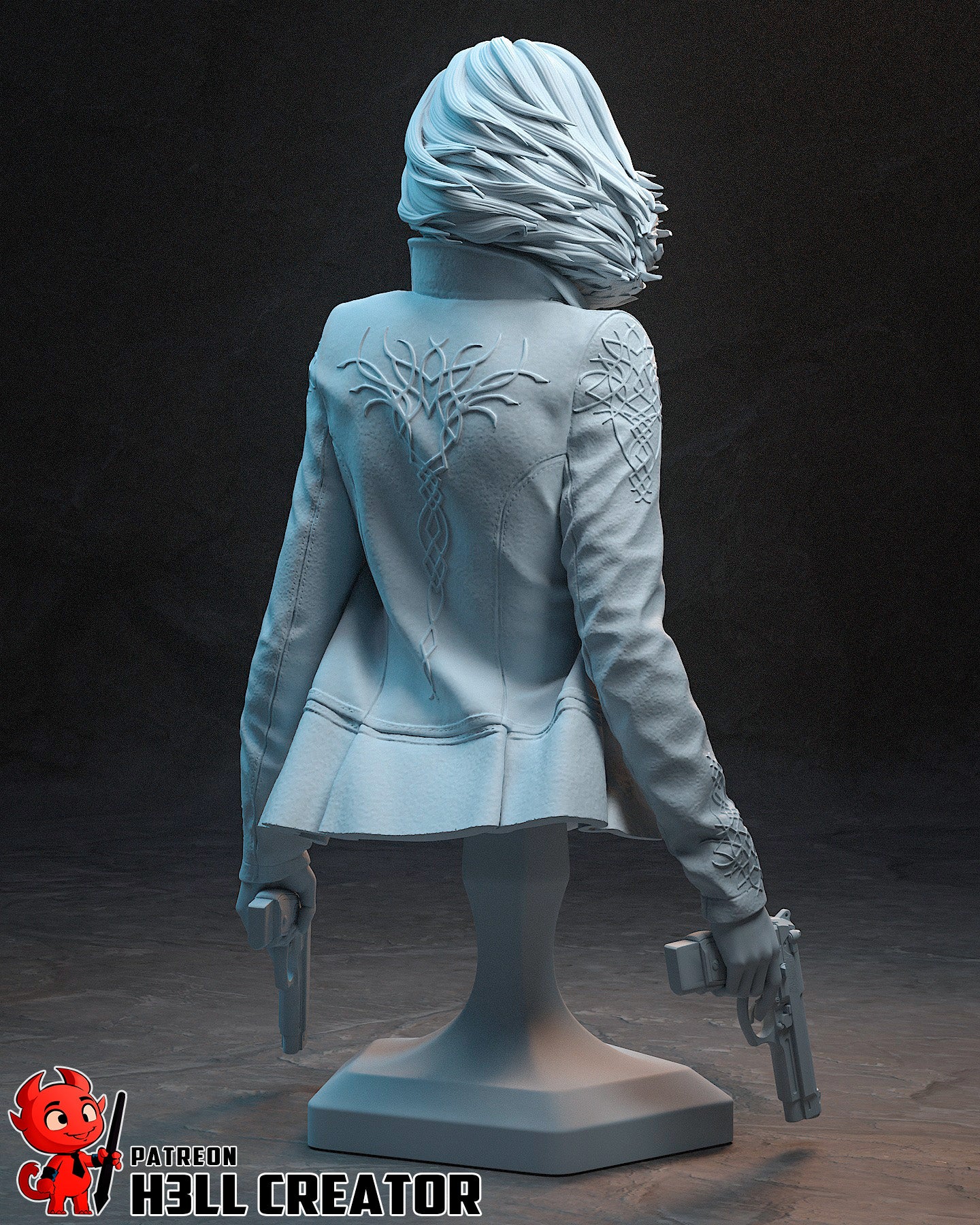 Selene Bust - 108mm