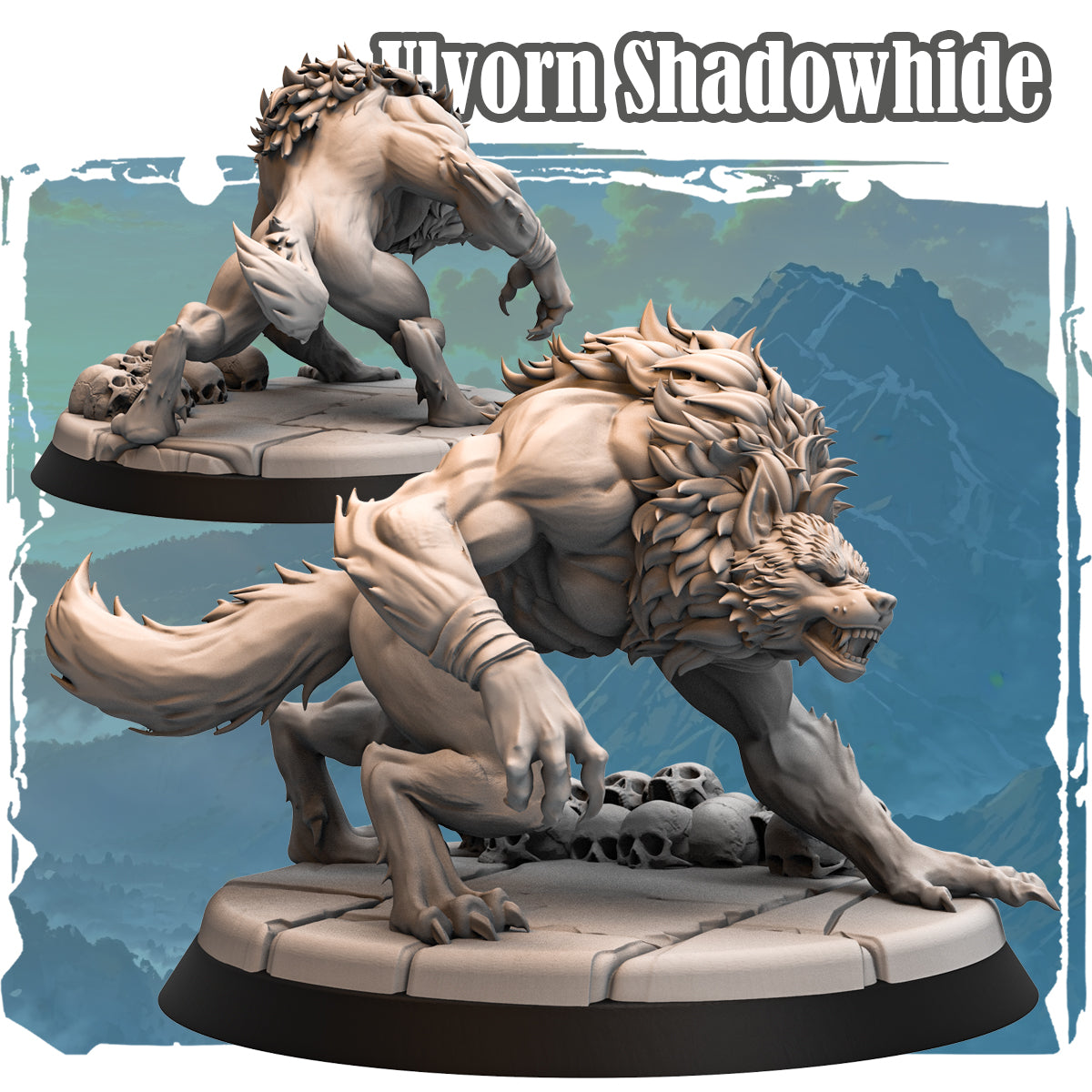 Ulvorn Shadowhide - 40 mm