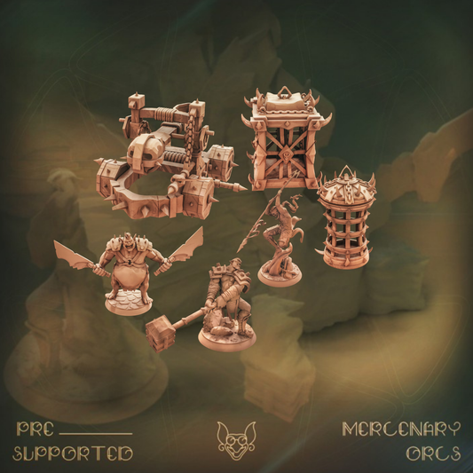 Mercenary Orcs (32&75mm)