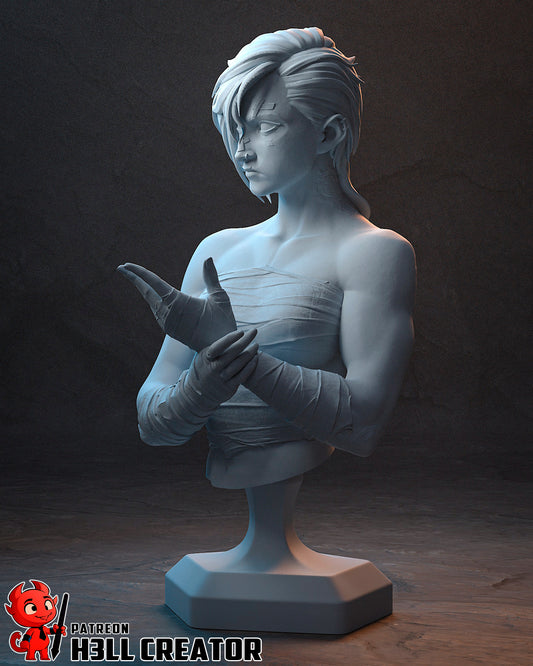 Violet Bust - 89mm