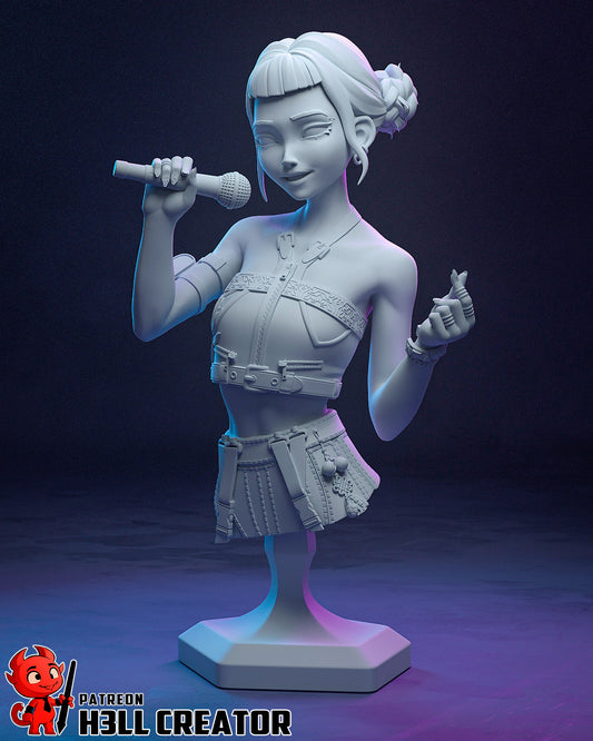 Zoey Bust - 87mm