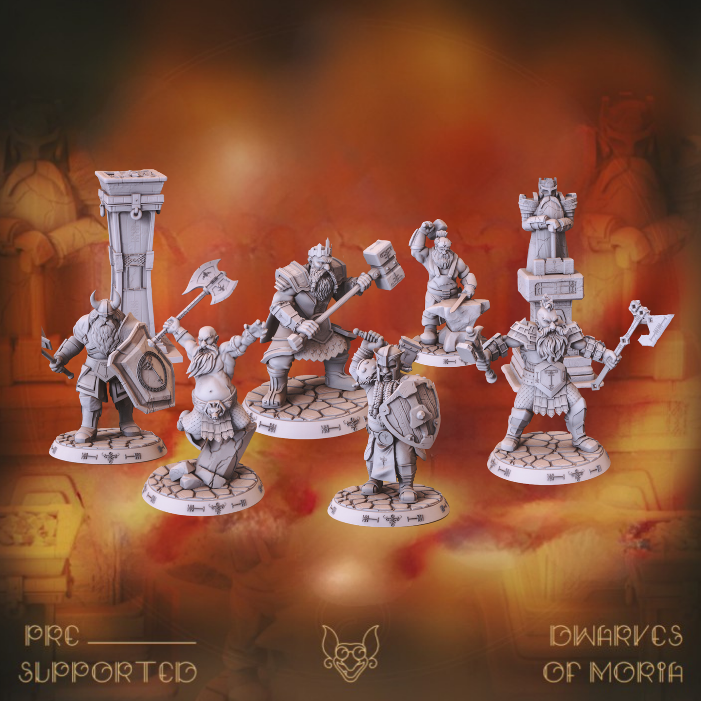 Dwarfs of Moria (32&75mm)