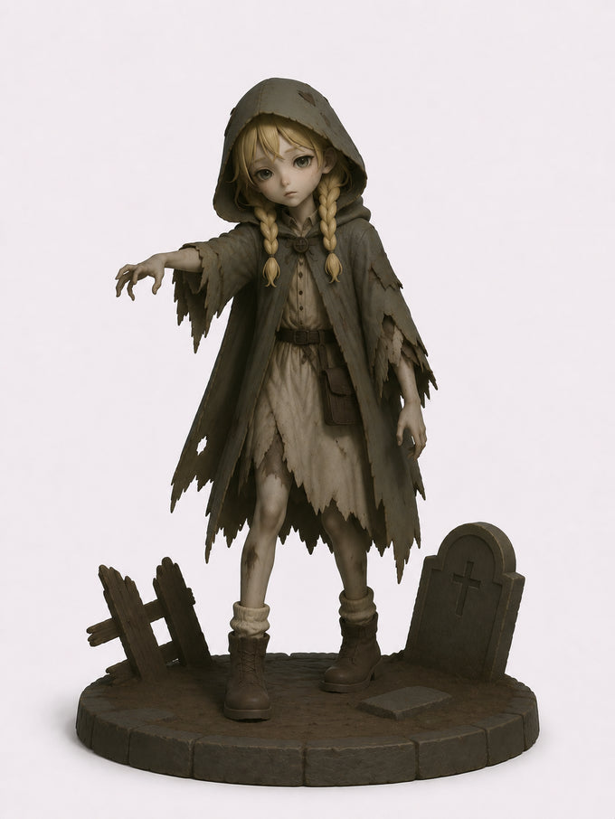 Zombie Lumi - 68 mm - 3D resin figurine