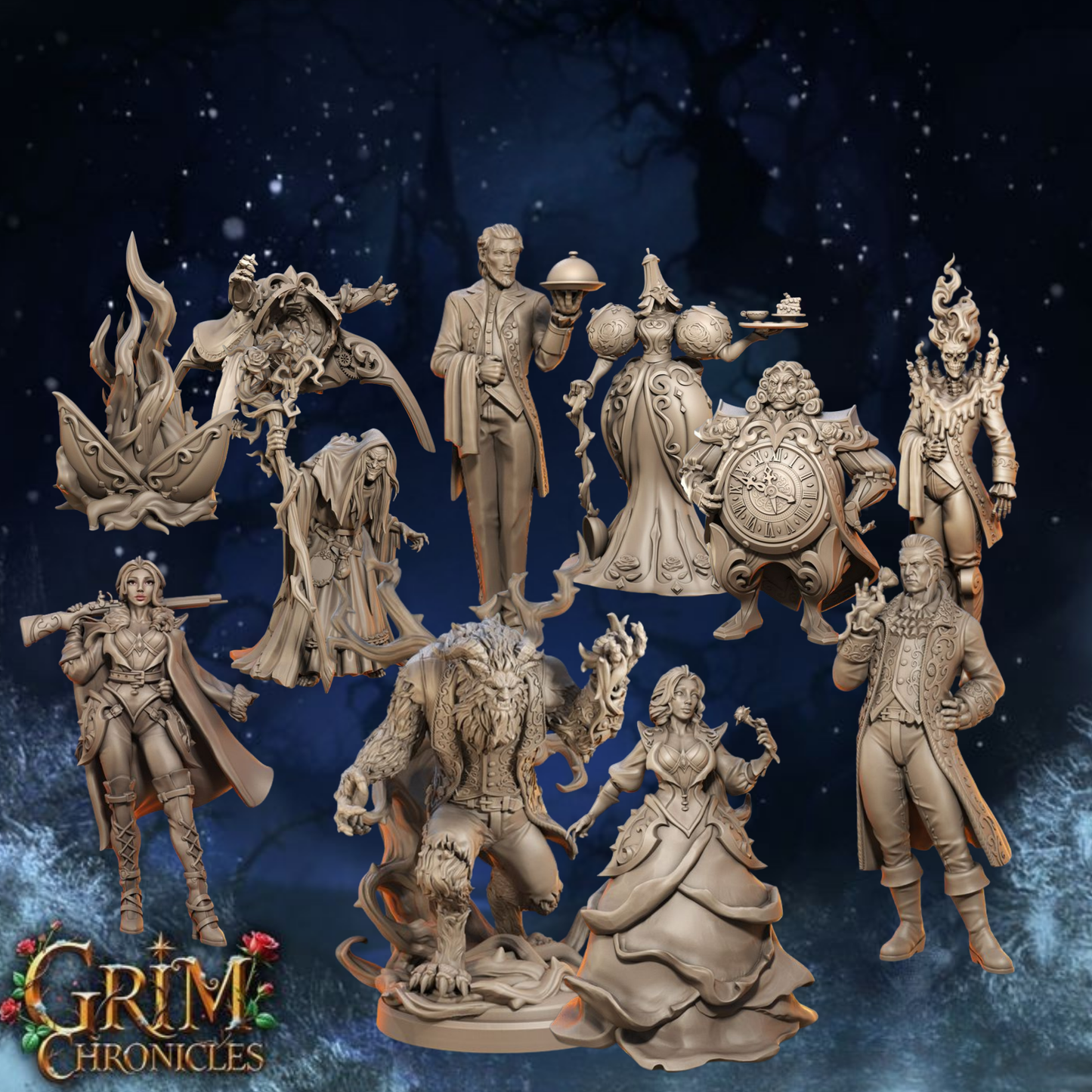 Grim Chronicles - Fantasy Set - 35mm