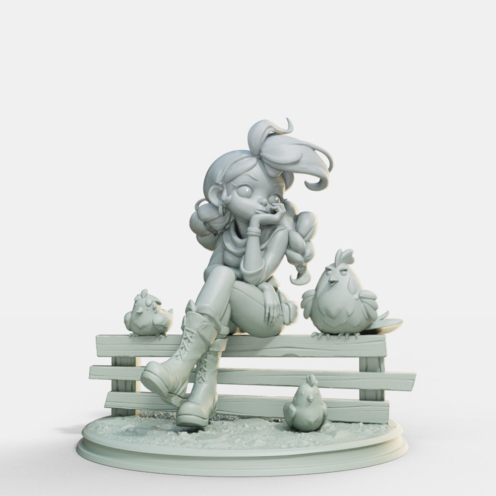 Marvelous Maidens - Farm Girl 74 mm