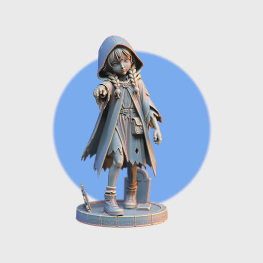 Zombie Lumi - 68 mm - 3D resin figurine