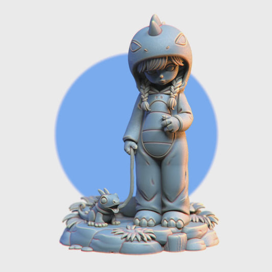 Dino Lumi - 80 mm - 3D resin figurine