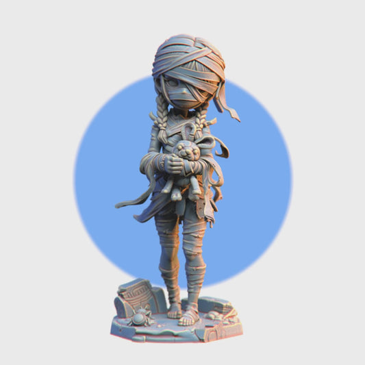 Mummy Lumi - 77 mm - 3D resin figurine