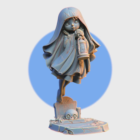 Ghost Lumi - 77 mm - 3D resin figurine