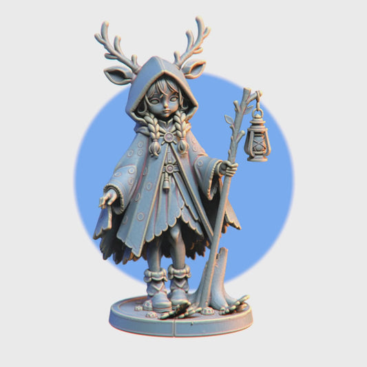 Deer Lumi - 80 mm - 3D resin figurine