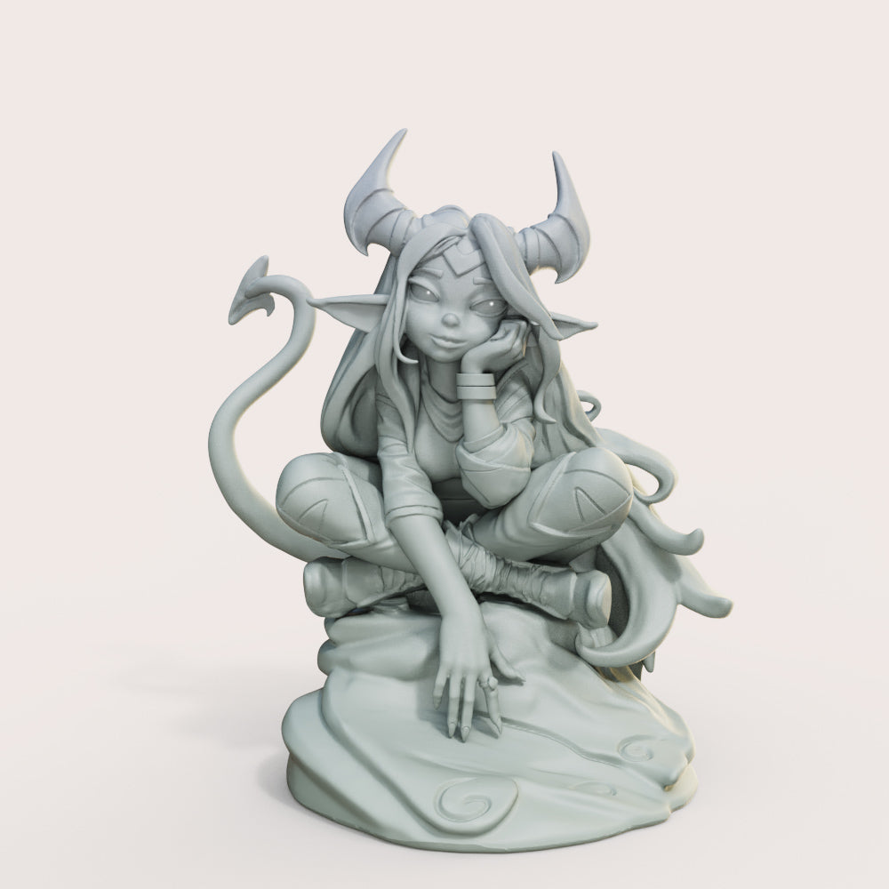 Marvelous Maidens - Tiefling 68 mm