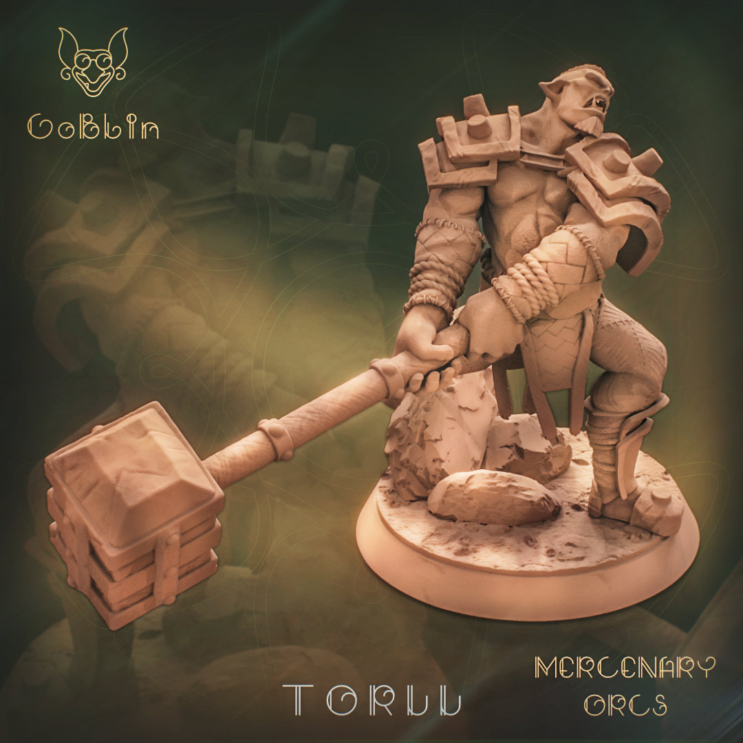Mercenary Orcs (32&75mm)
